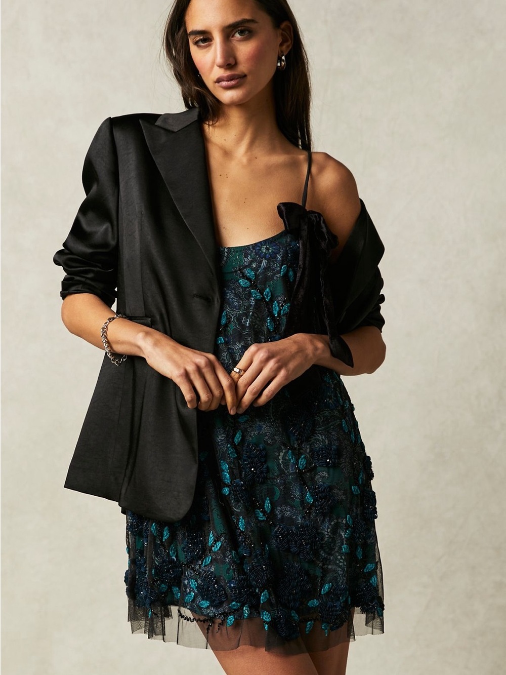 Free People Pure Heart Mini Dress
